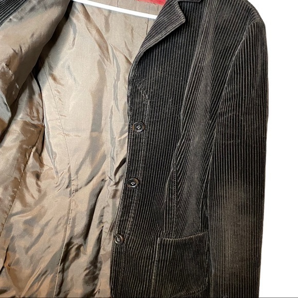Hugo Boss brown corduroy blazer size 10 - Picture 6 of 6